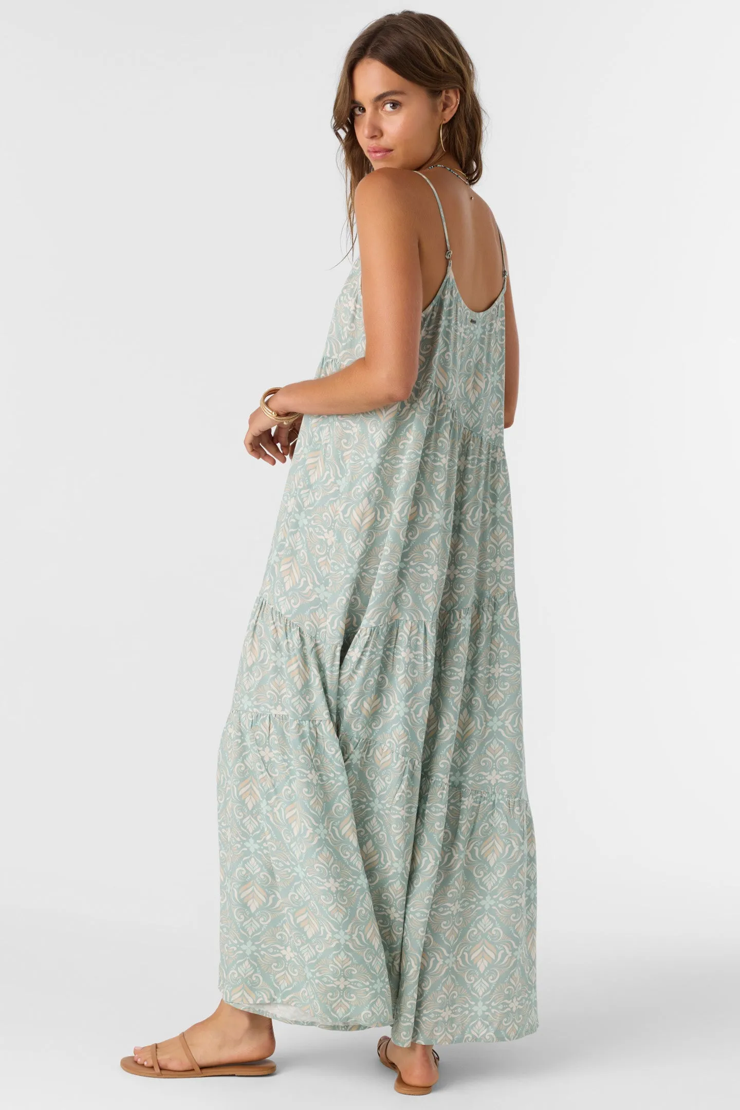 ARIETTE MARIA TILE MAXI DRESS