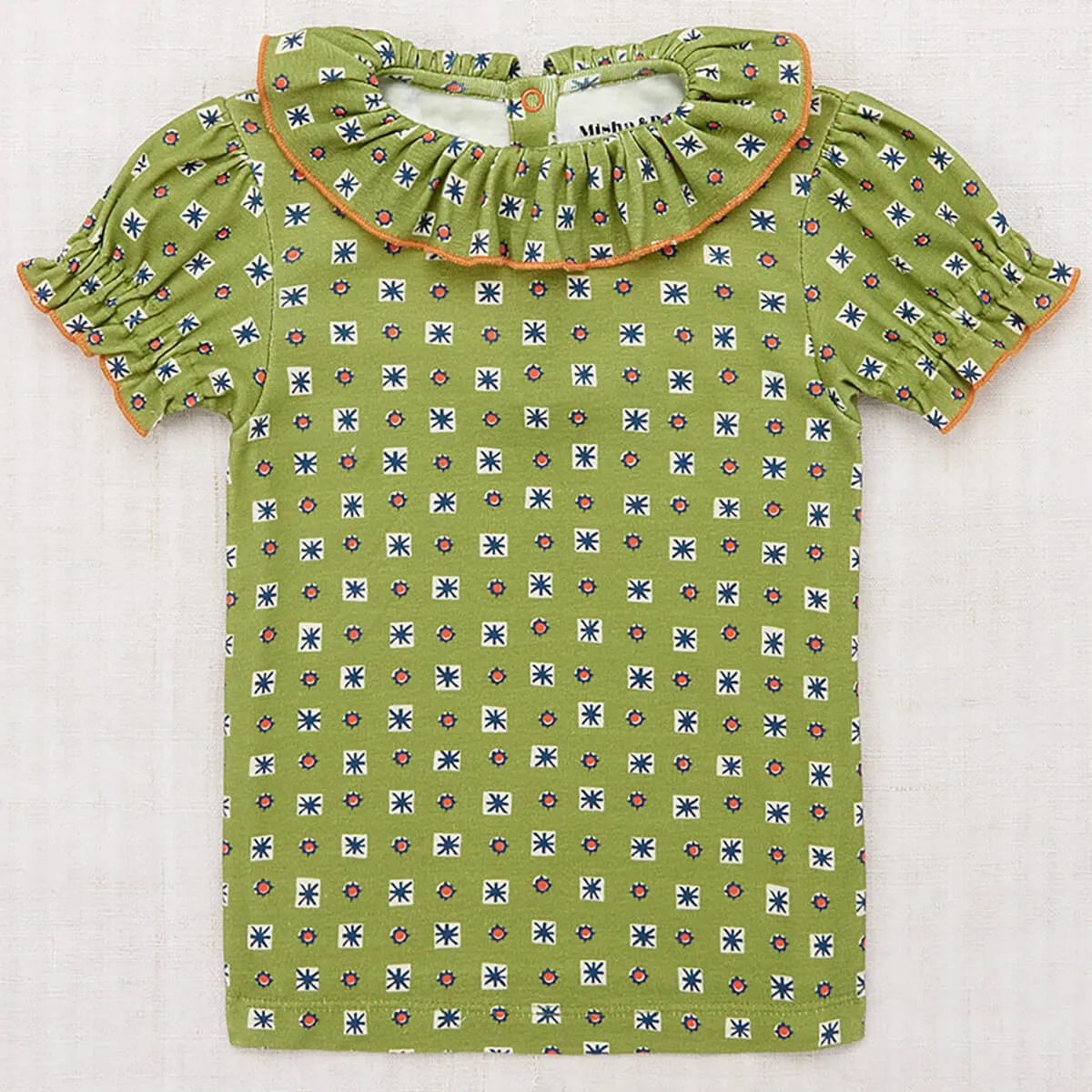 Balloon Sleeve Paloma Tee in Camper Puff Star by Misha & Puff