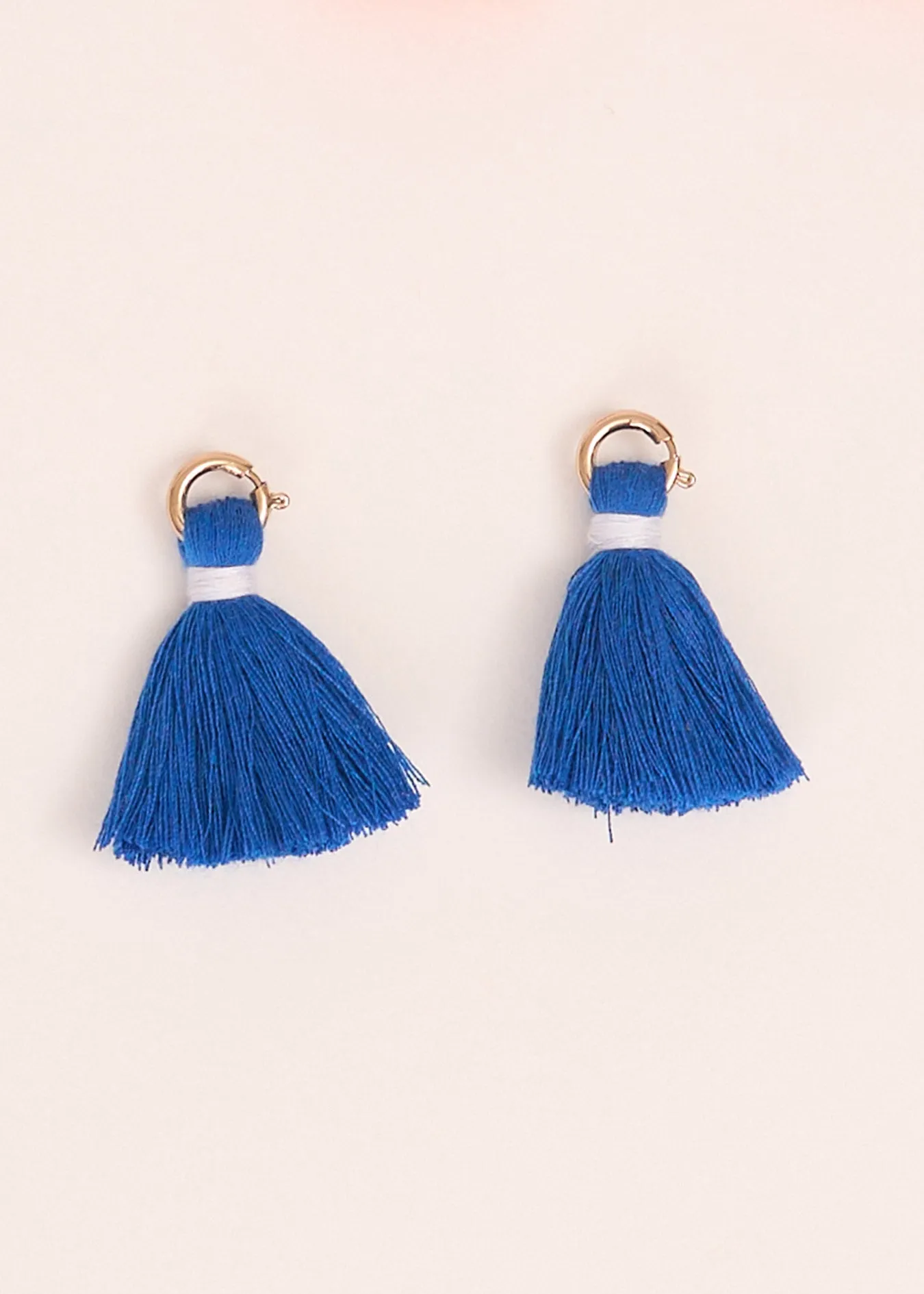 Blue Game Day Tassel Set