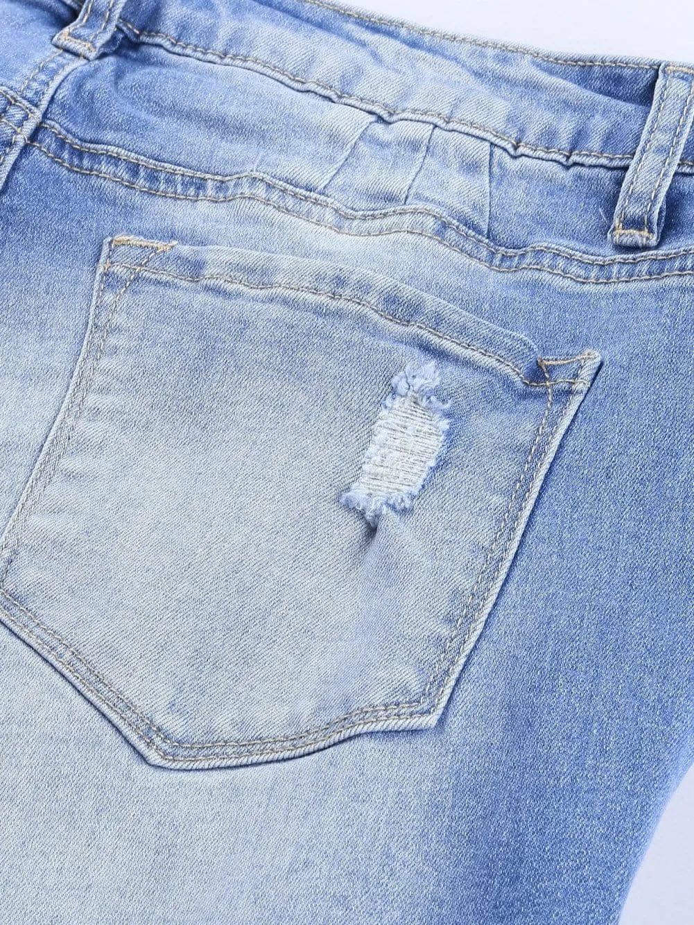 Casual Distressed Jeans