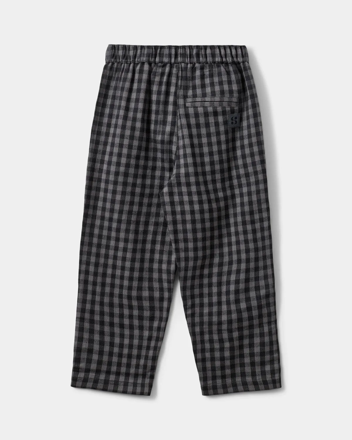 HENRICSK TROUSERS - Black checked