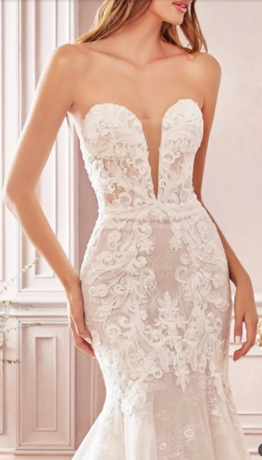 Juliet Lace Corset Mermaid Wedding Gown All Sizes