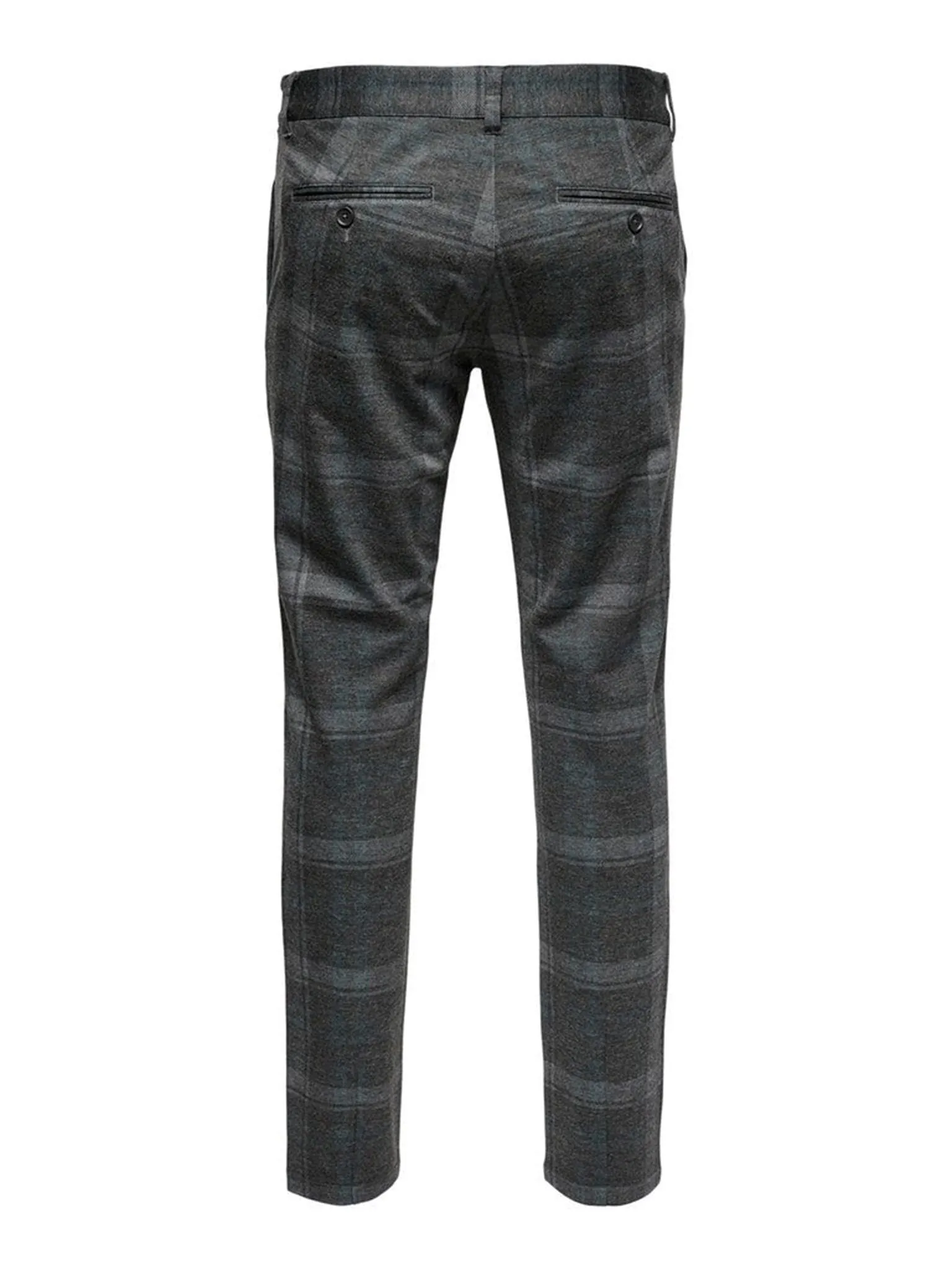 Mark Trousers checked - Dark Grey