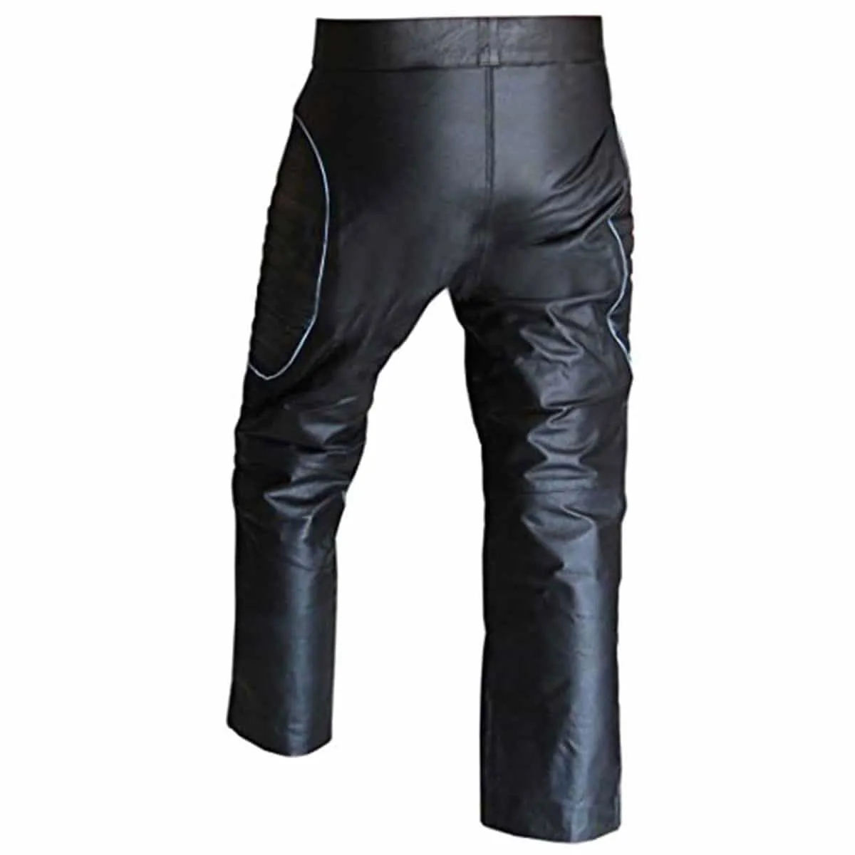 Mens X-Men Style Black Leather Pants Jeans Trousers (X-Men)