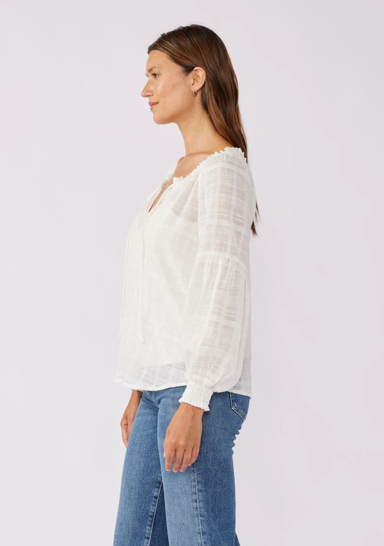 Moonlit Peasant Top