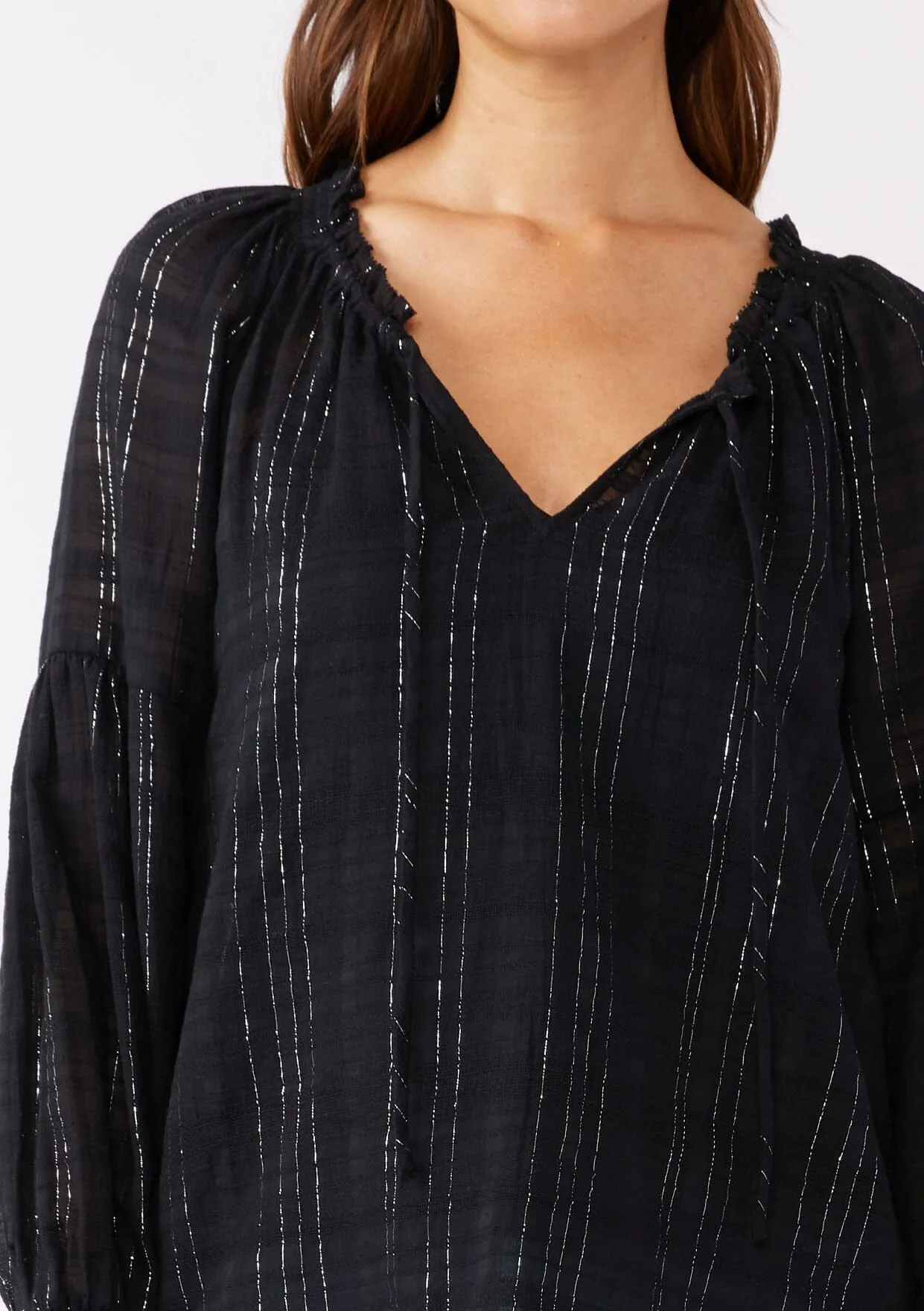 Moonlit Peasant Top