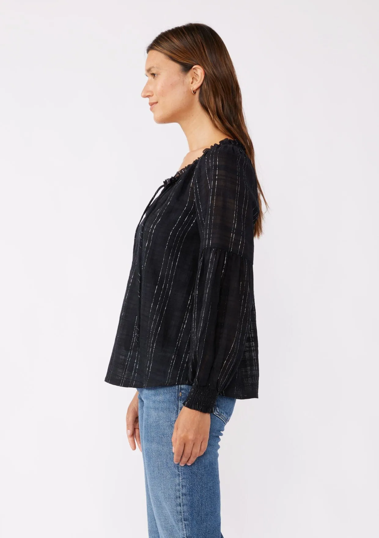 Moonlit Peasant Top