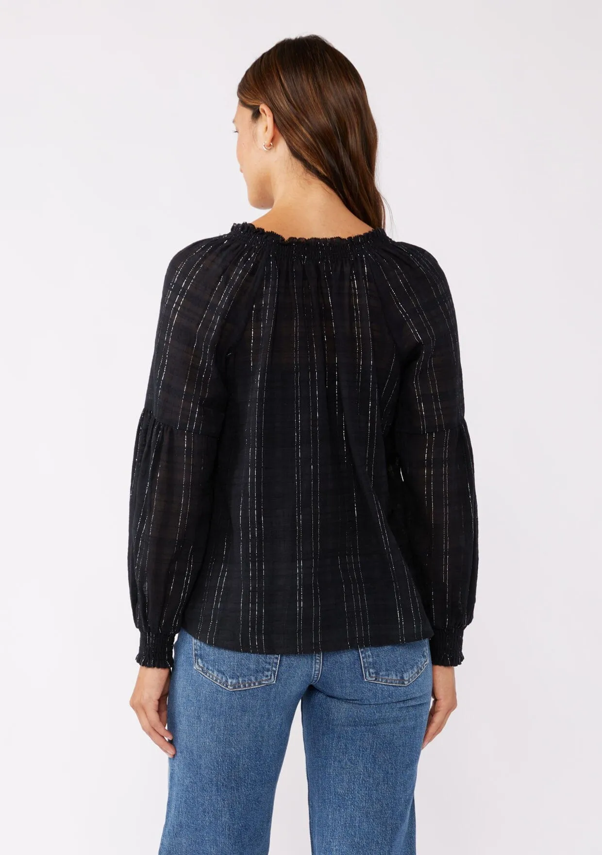 Moonlit Peasant Top