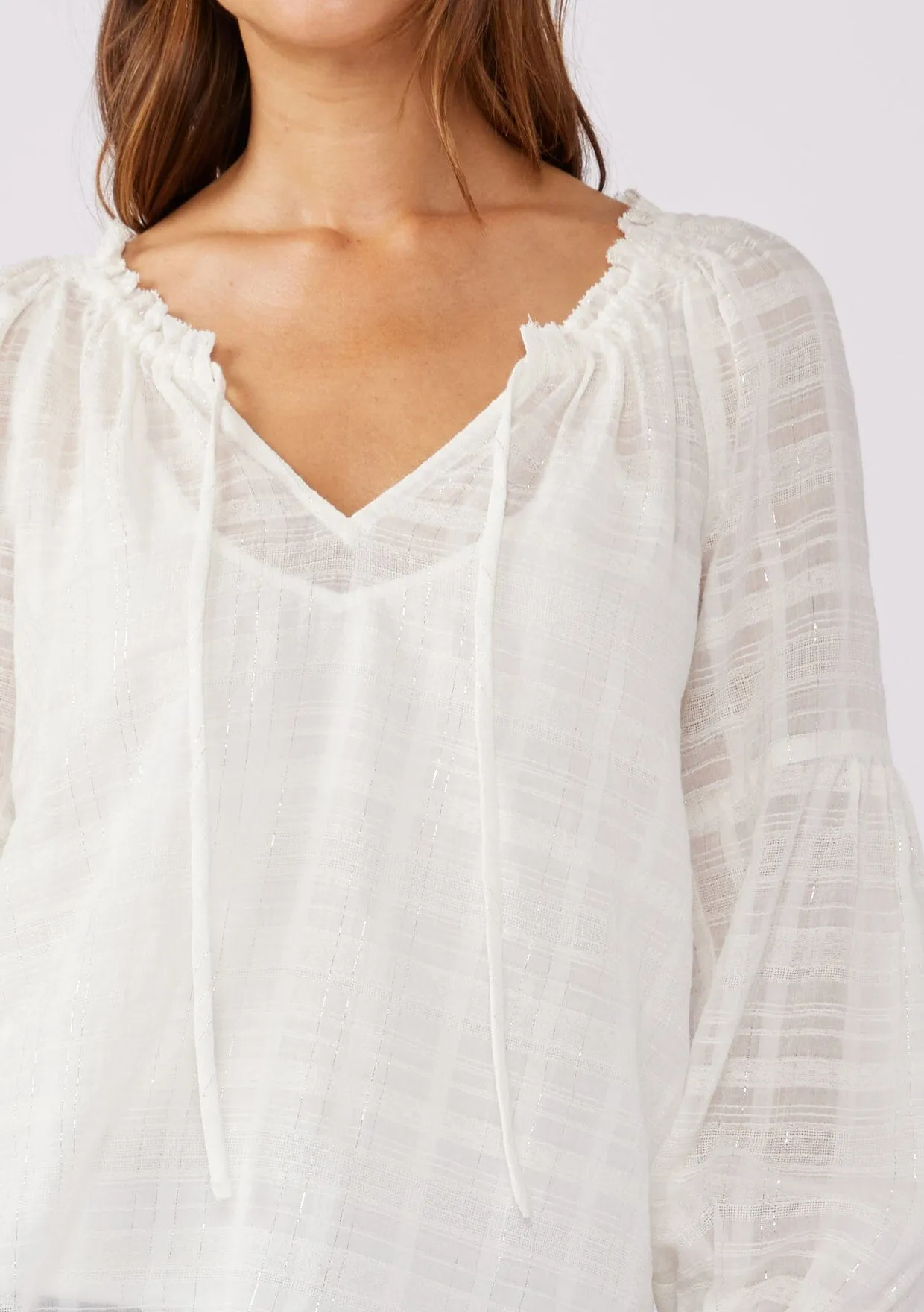 Moonlit Peasant Top