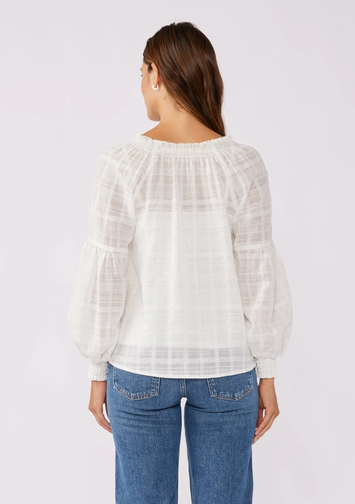 Moonlit Peasant Top