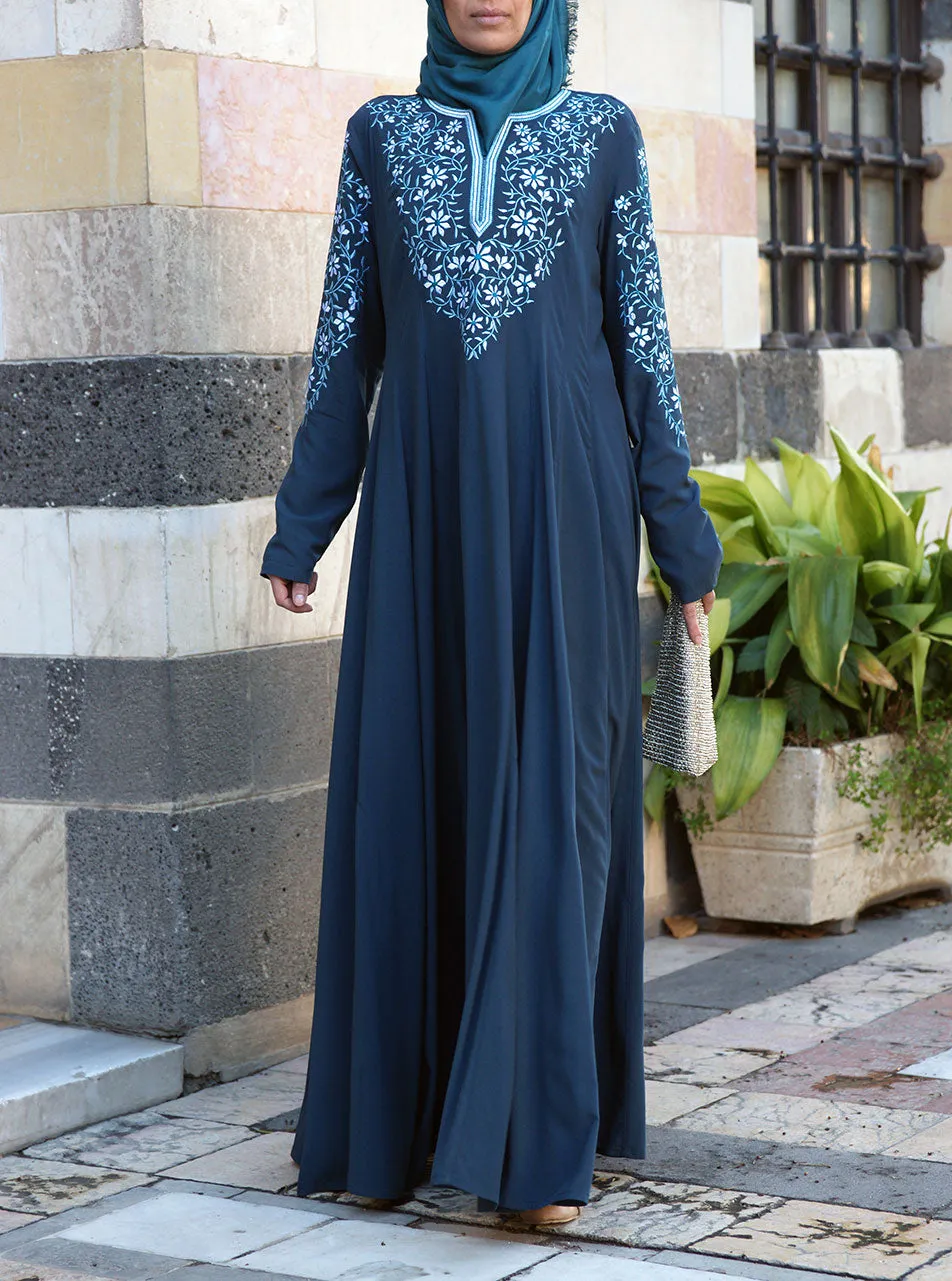 Secret Garden Abaya Gown