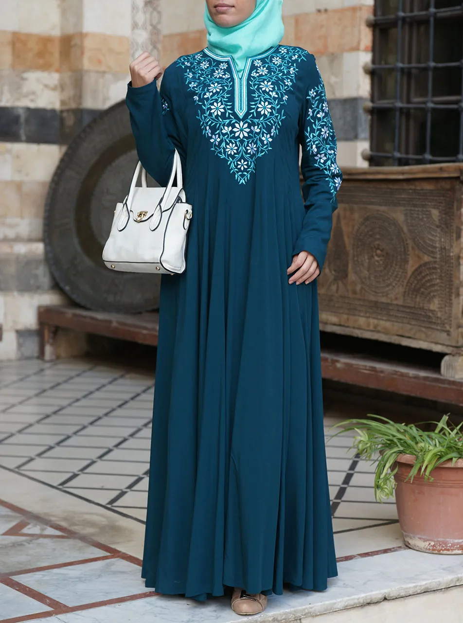 Secret Garden Abaya Gown