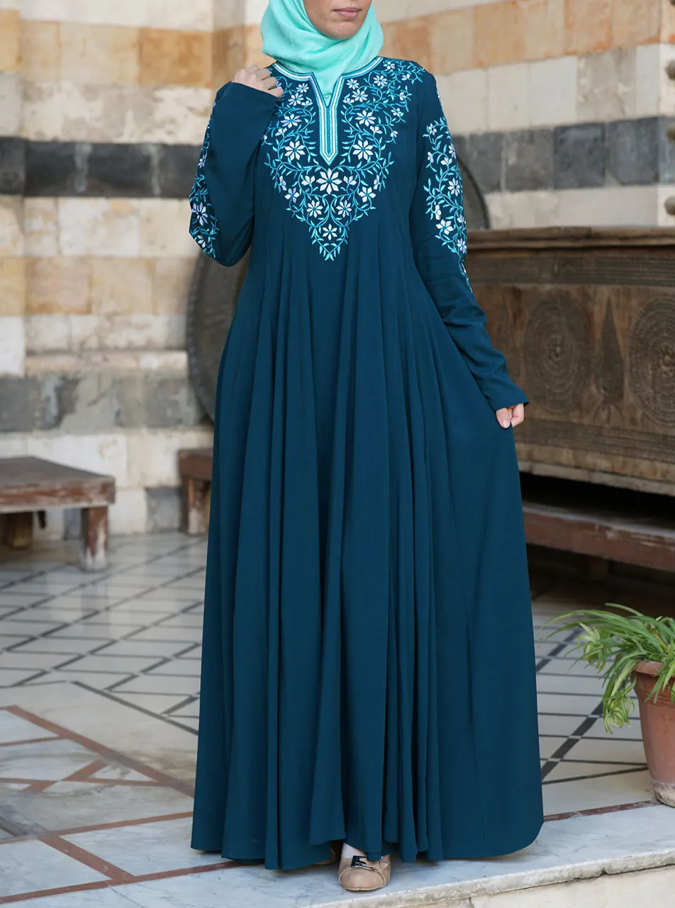 Secret Garden Abaya Gown