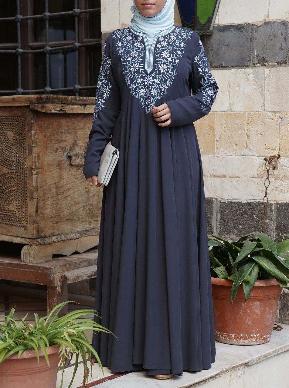 Secret Garden Abaya Gown