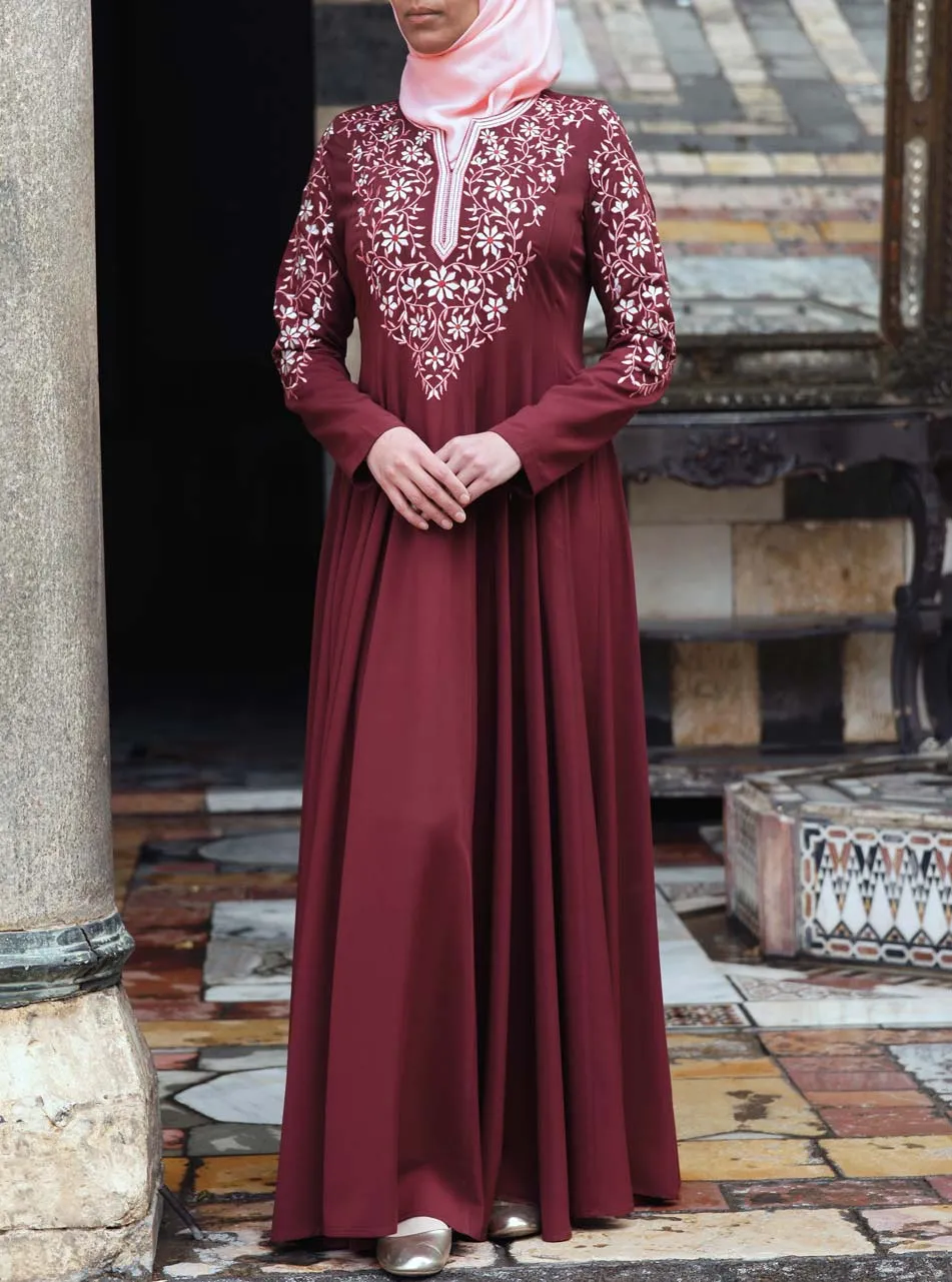 Secret Garden Abaya Gown