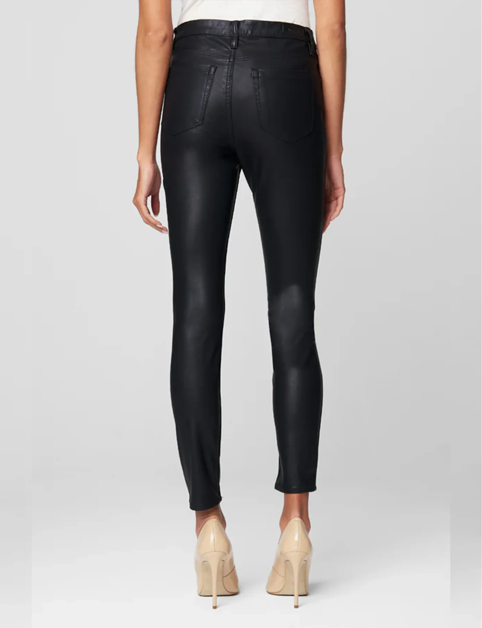 Vegan Leather Bond Pant, Boom Bap Black