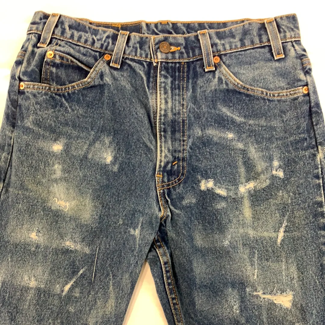 Vintage Levi’s Denim 517 Custom Distressed Jeans - 34in