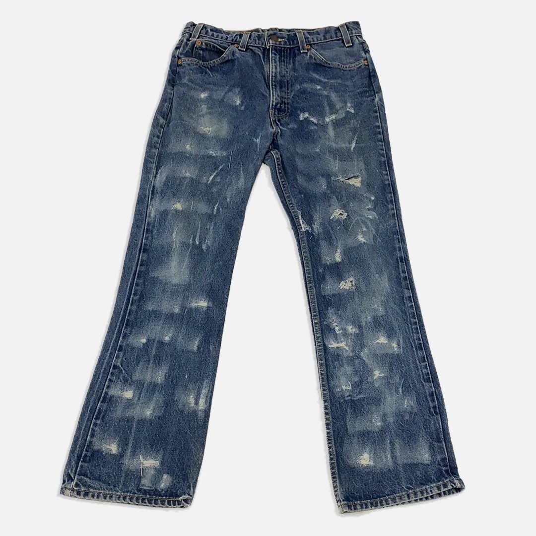 Vintage Levi’s Denim 517 Custom Distressed Jeans - 34in